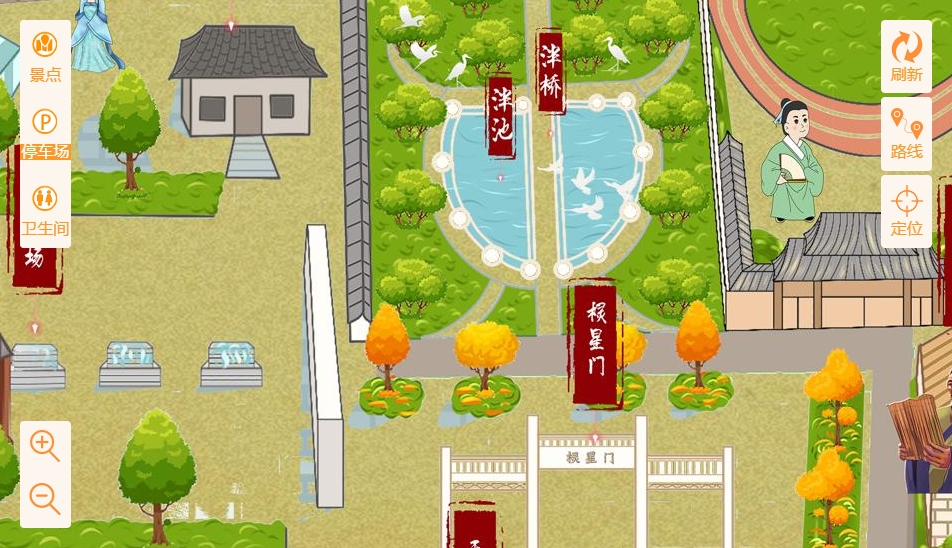 申扎手绘地图景区语音讲解导览系统：智慧景区建设的基石